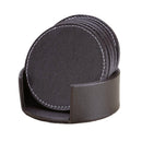 PU Heat Insulation Drink Coaster Home Office Meeting Room Mugs Coaters Pads, Suitable for office table, hotel, restaurant, housewarming gift and so on