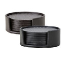 PU Heat Insulation Drink Coaster Home Office Meeting Room Mugs Coaters Pads, Suitable for office table, hotel, restaurant, housewarming gift and so on