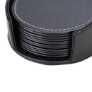 PU Heat Insulation Drink Coaster Home Office Meeting Room Mugs Coaters Pads, Suitable for office table, hotel, restaurant, housewarming gift and so on