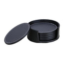 PU Heat Insulation Drink Coaster Home Office Meeting Room Mugs Coaters Pads, Suitable for office table, hotel, restaurant, housewarming gift and so on