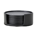 PU Heat Insulation Drink Coaster Home Office Meeting Room Mugs Coaters Pads, Suitable for office table, hotel, restaurant, housewarming gift and so on