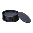 PU Heat Insulation Drink Coaster Home Office Meeting Room Mugs Coaters Pads, Suitable for office table, hotel, restaurant, housewarming gift and so on