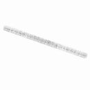 Transparent Texture Embossing Acrylic Rolling Pin Light Design for Cake Icing Decorating