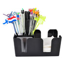 Home Tissue Box Cover Dispenser Napkin Case Paper Holder Desk Box Organizer