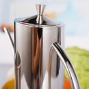 Stainless Steel Oil Drizzler 700ml Dressing Pourer Vinegar Cruet Dispenser