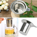Stainless Steel Round Tea Infuser Filter Strainer Sieve Metal for Cup Mug