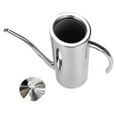 Stainless Steel Oil Drizzler 500ml Dressing Pourer Vinegar Cruet Dispenser