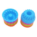 12 Pieces Silicone Soap Cake Pop Mold Decoration Fondant Cake Baking Moulds