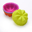 36 Pieces Silicone Muffin Cake Pop Mold Pudding Jelly Moulds Baking Tool