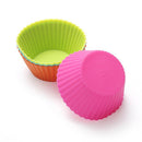 36 Pieces Silicone Muffin Cake Pop Mold Pudding Jelly Moulds Baking Tool