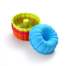 24 Pieces 3D Silicone Mould For Doughnut/ Cake/ Pudding/ Jelly/ Chocolate Baking