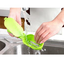 Stainless Steel Fish Scale Cleaner Skin Scraper Brush Shaver Remover Descaler Skinner Scaler Fishing Tools
