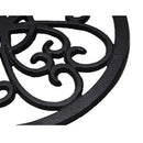 Cast Iron Plant Pot Stand Tablemat Pan Pot Mat Kitchen Patios Black 21cm