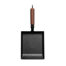 Non-stick Cast Iron Rectangle Induction Pancake Oven Safe Frying Pan,Black