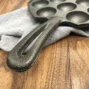 Cast Iron Takoyaki Octopus Balls Pan 12 Molds Kitchen BBQ Non-stick Cookware