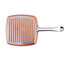 Kitchen 24cm Non-Stick Aluminum Alloy Square Frying Pan Grill Griddle Pan