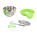 Stainless Steel Mixing Bowls Salad Food Container With Slicer Tools