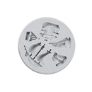 Pirate Ship Sailboat liquid Silica Gel Sugar Cake Chocolate Decorating Mold Caking and Craft Tool