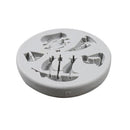 Pirate Ship Sailboat liquid Silica Gel Sugar Cake Chocolate Decorating Mold Caking and Craft Tool