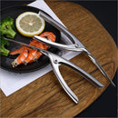 Portable Stainless Steel Shrimp Opener Prawn Sheelfish Peel Device Creative Kitchen Tools