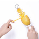 Potato Fruits Tornado Slicer Manual Cutter Spiral Chips Tower Cook Maker? 100% Brand New and High Quality