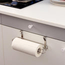 Towel Rack Hanging Holder Organizer Bath Kitchen Cabinet Cupboard Hanger, Can hold the towels or cleaning rags