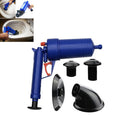Air Pump Drain Pressure Plunger Toilet Opener Cleaner Unclog Dredge Tools