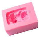 Silicone 3D Sleep Baby Shape Fondant Mould Cake Icing Mold Baking Tools DIY