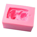 Silicone 3D Sleep Baby Shape Fondant Mould Cake Icing Mold Baking Tools DIY