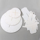 Cake Pop & Cupcake Stand , White Plastic 3 Layer Tray Display Rack Holder