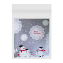 100Pcs/Bag OPP Clear Seal Self Adhesive Plastic Jewelry Decor Packing Bag
