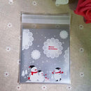 100Pcs/Bag OPP Clear Seal Self Adhesive Plastic Jewelry Decor Packing Bag