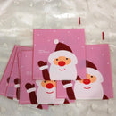 100Pcs/Bag OPP Clear Seal Self Adhesive Plastic Jewelry Santa Packing Bag