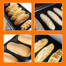 Silicone Non stick Baking Liners Mat Bread Mold 5 Loaf Bread Mould Form