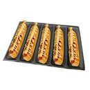 Silicone Non stick Baking Liners Mat Bread Mold 5 Loaf Bread Mould Form