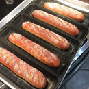 Silicone Non stick Baking Liners Mat Bread Mold 5 Loaf Bread Mould Form