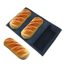 Silicone Non stick Baking Liners Mat Bread Mold 6 Loaf Bread Mould Form