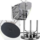 Wine Glass Racks - Holds 6 Wine Glasses Home Bar Decor Stainless Steel Craft