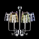 Wine Glass Racks - Holds 6 Wine Glasses Home Bar Decor Stainless Steel Craft