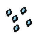 5 Pieces Water Wick Cap Kit Replacement Accessories for iRobot Braava 380t Mint 5200