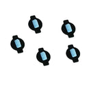 5 Pieces Water Wick Cap Kit Replacement Accessories for iRobot Braava 380t Mint 5200