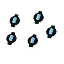 5 Pieces Water Wick Cap Kit Replacement Accessories for iRobot Braava 380t Mint 5200