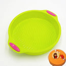 3pcs/set Silicone Cake Mold Baking Pan Bread Toast Box Mould Bakeware Tray, Made of silicone material, tasteless, non-toxic