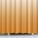 EVA Plain Shower Curtain Divider Scarf Brown Bathroom Blind,180 x 180cm - Waterproof, Non Toxic, Eco-Friendly, No Chemical Odor, Rust Proof Grommets