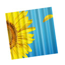 180 x 180cm Extra Wide Sunflower EVA Bathroom Shower Curtain + Hook - Waterproof, Non Toxic, Eco-Friendly, No Chemical Odor