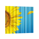180 x 180cm Extra Wide Sunflower EVA Bathroom Shower Curtain + Hook - Waterproof, Non Toxic, Eco-Friendly, No Chemical Odor