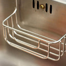 Kitchen Sponge Caddy Brush Holder Hanging Sink Rack Organizer Home Stainless Steel