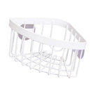 1pc Metal Kitchen Sink Caddy & Sponge Holder Storage with Strong Suction