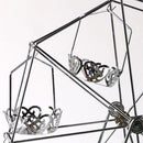 Cupcake Stand Holder Ferris Wheel Metal Muffin Wedding Birthday Party Decor, 47x34.5x47.5cm