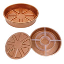 9'' DIY Chef Perfect Baking Cake Pan Magic Middle Pockets Cutters 3pcs/Set